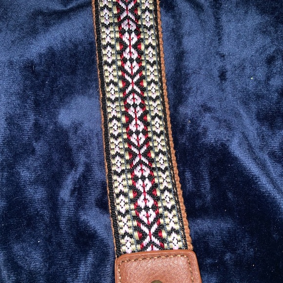Carlos by Carlos Santana tan leather crossbody. Like new. - Picture 3 of 7